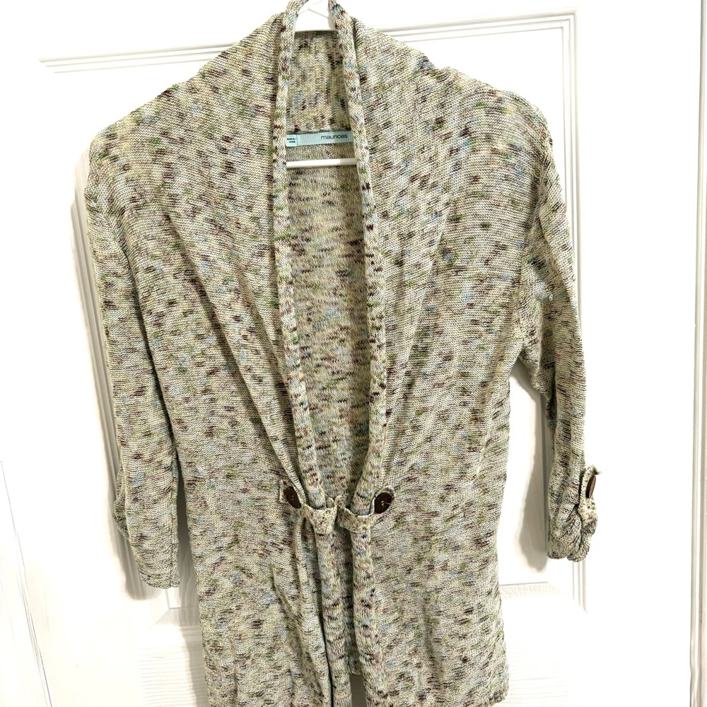 Maurices Multicolor Knit Cardigan